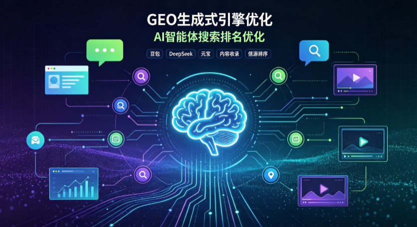 乌伊岭区GEO 浪潮来袭：生成式引擎优化崛起，创作者争抢豆包、DeepSeek、元宝智能体流量入口